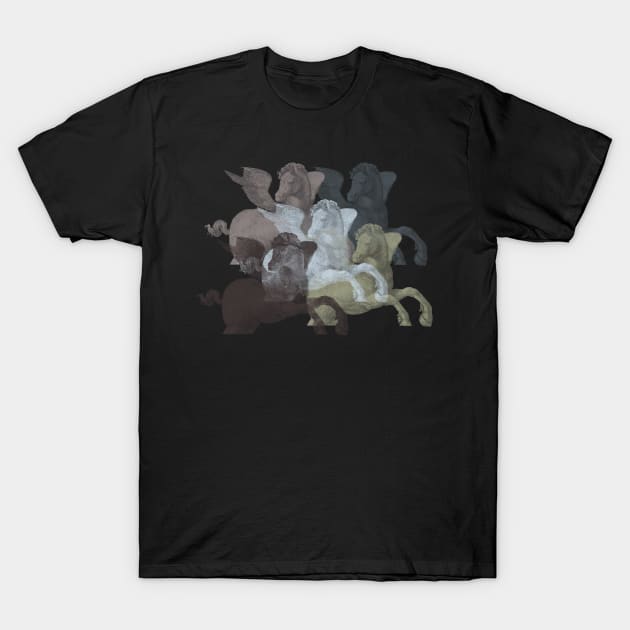 Flock of Pegasi T-Shirt by pelagio